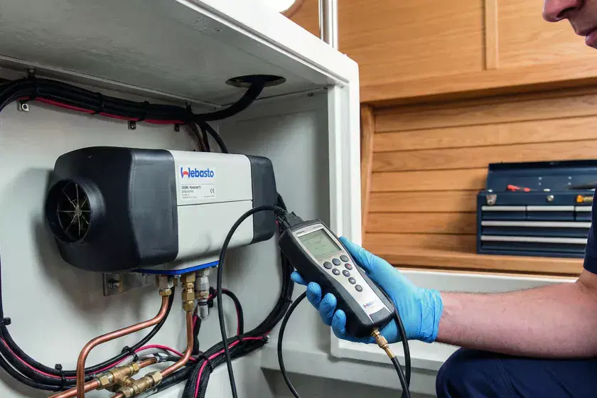 Professional marine diesel heater servicing and maintenance for boats and narrowboats