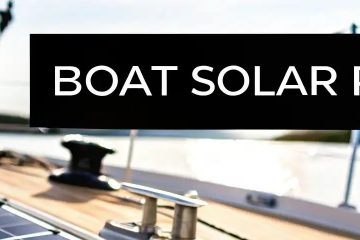 A Guide to Boat Solar Panels - Featured Image