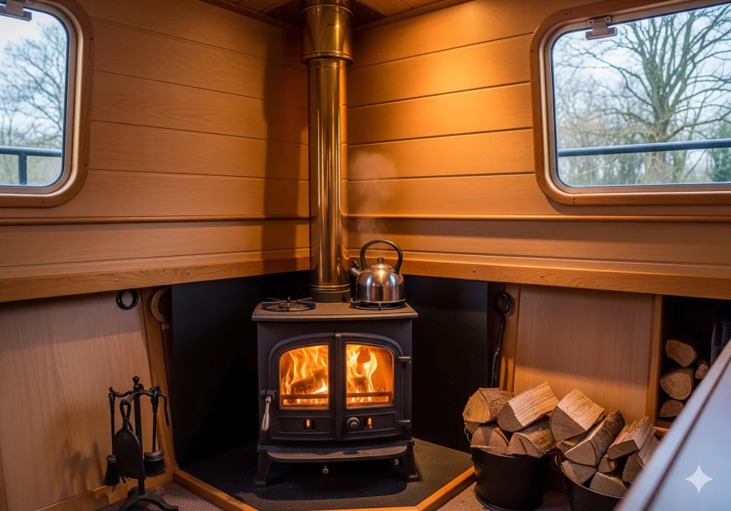 Canal Boat Stoves for Wood Burning