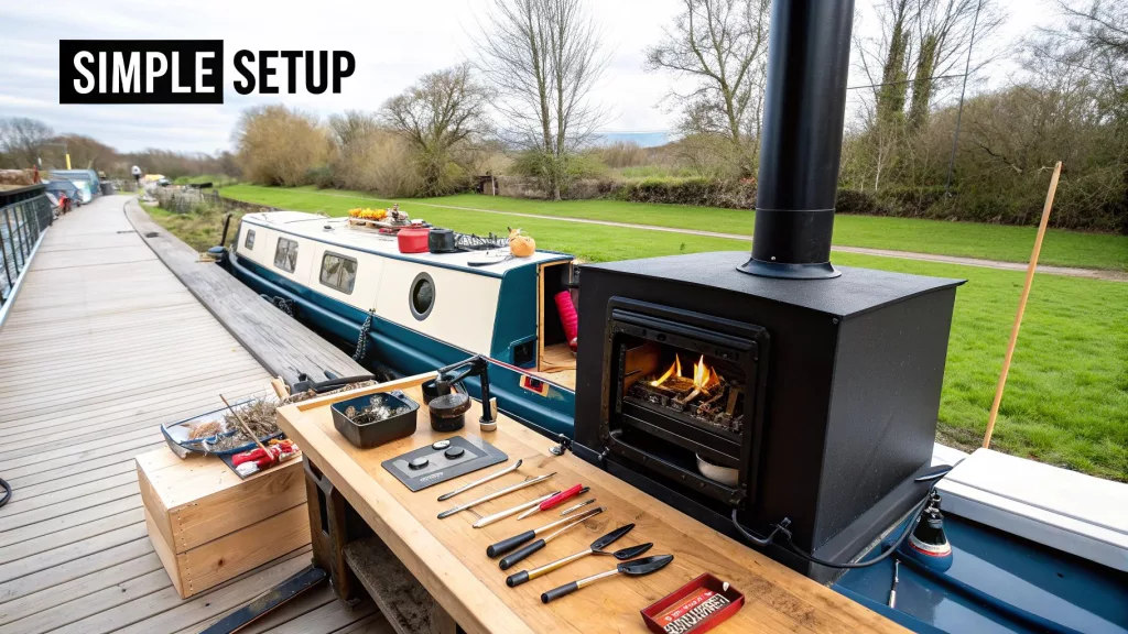 Getting to Grips with Safety Regulations for Your Narrowboat Log Burner