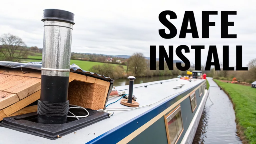 Installing Your Small Boat Wood Stove safely