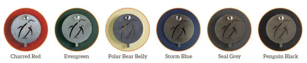 Chilli Penguin Stove Colour Chart