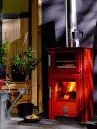 Chilly Penguin Stoves - Fat Penguin with Stainless Steel Twin Wall Flue