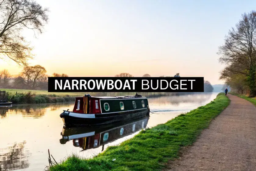 UK costs of living on a narrowboat a budget guide