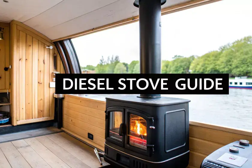 Featured image for A Modern Guide to Diesel Stoves for Narrowboats article.