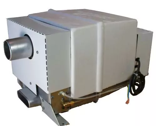 Propex Malaga 5E LPG and electric storage water heater for boats.