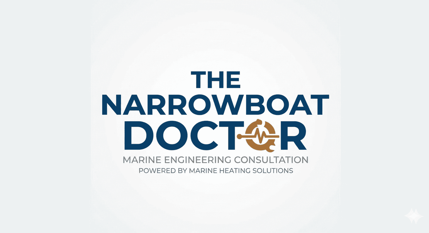 The Narrowboat Doctor logo for remote technical triage and marine engineering consultations.